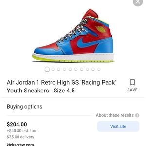 Jordan 1 Racing